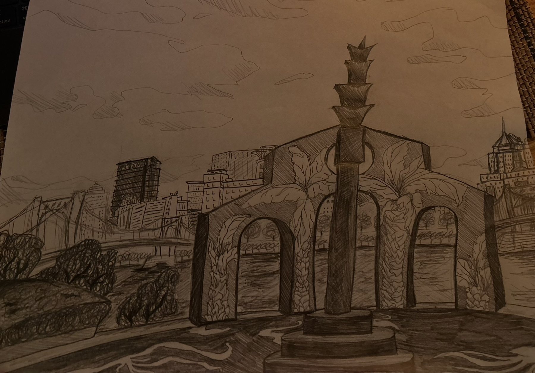 Architectural Sketch Study